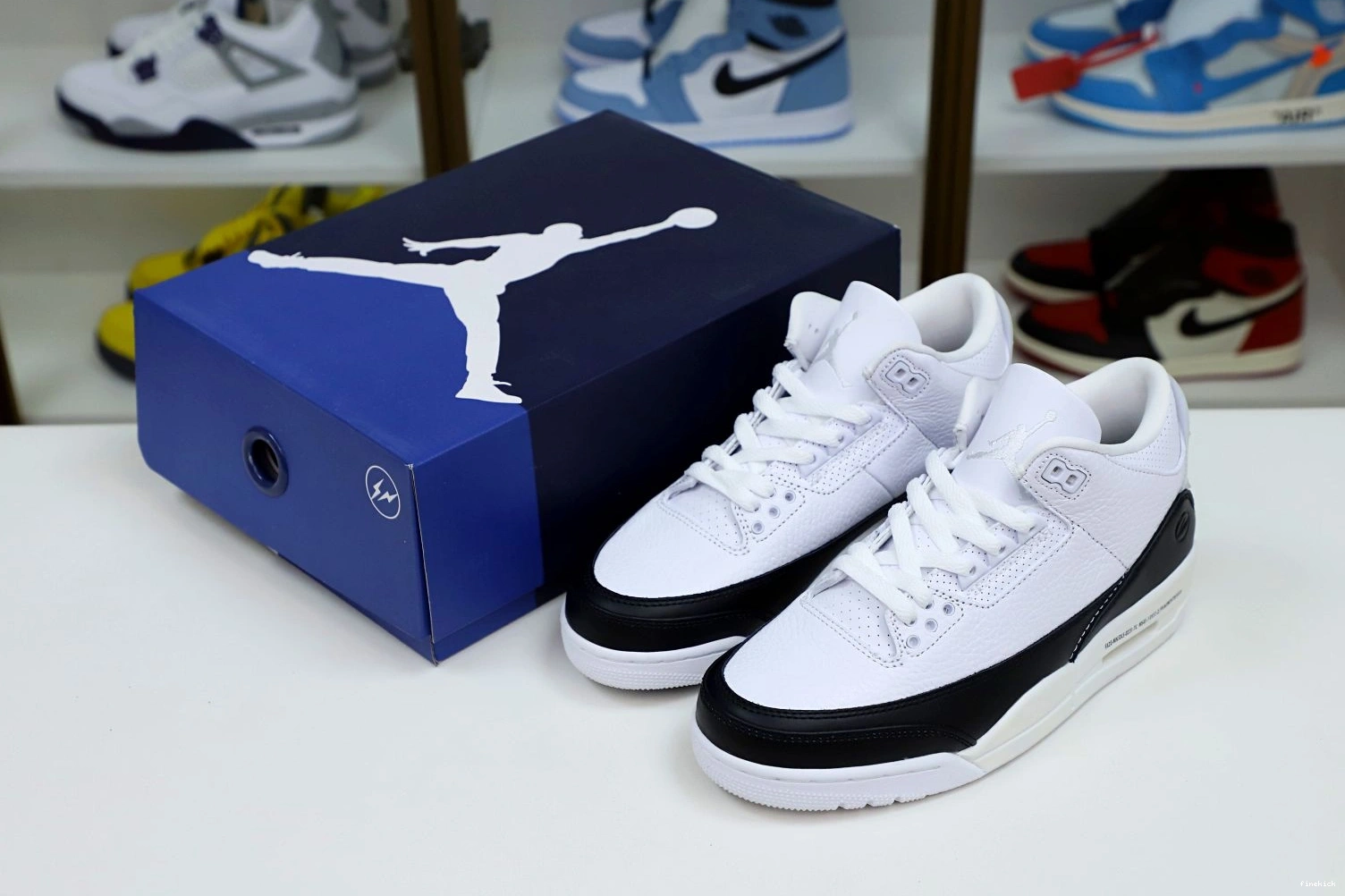 RETRO AIR 'WHITE' X DESIGN 3 JORDAN FRAGMENT SP 0204